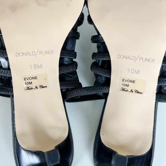 Donald J Pliner Evone Easy Napa Kitten-Heel Mule Sandal Size 10M - Picture 7 of 14